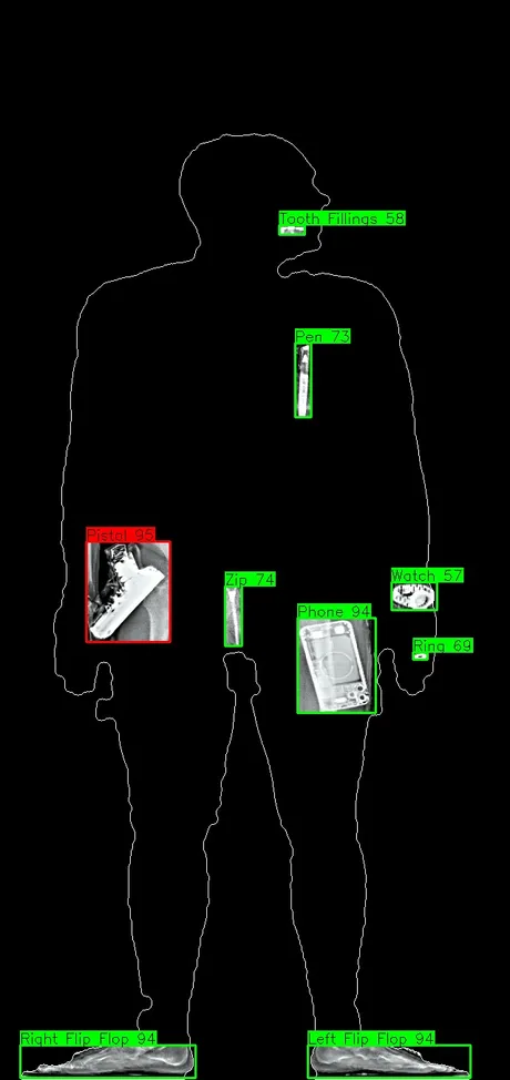 JUKA™ scan silhouette before DISCERN™ classification